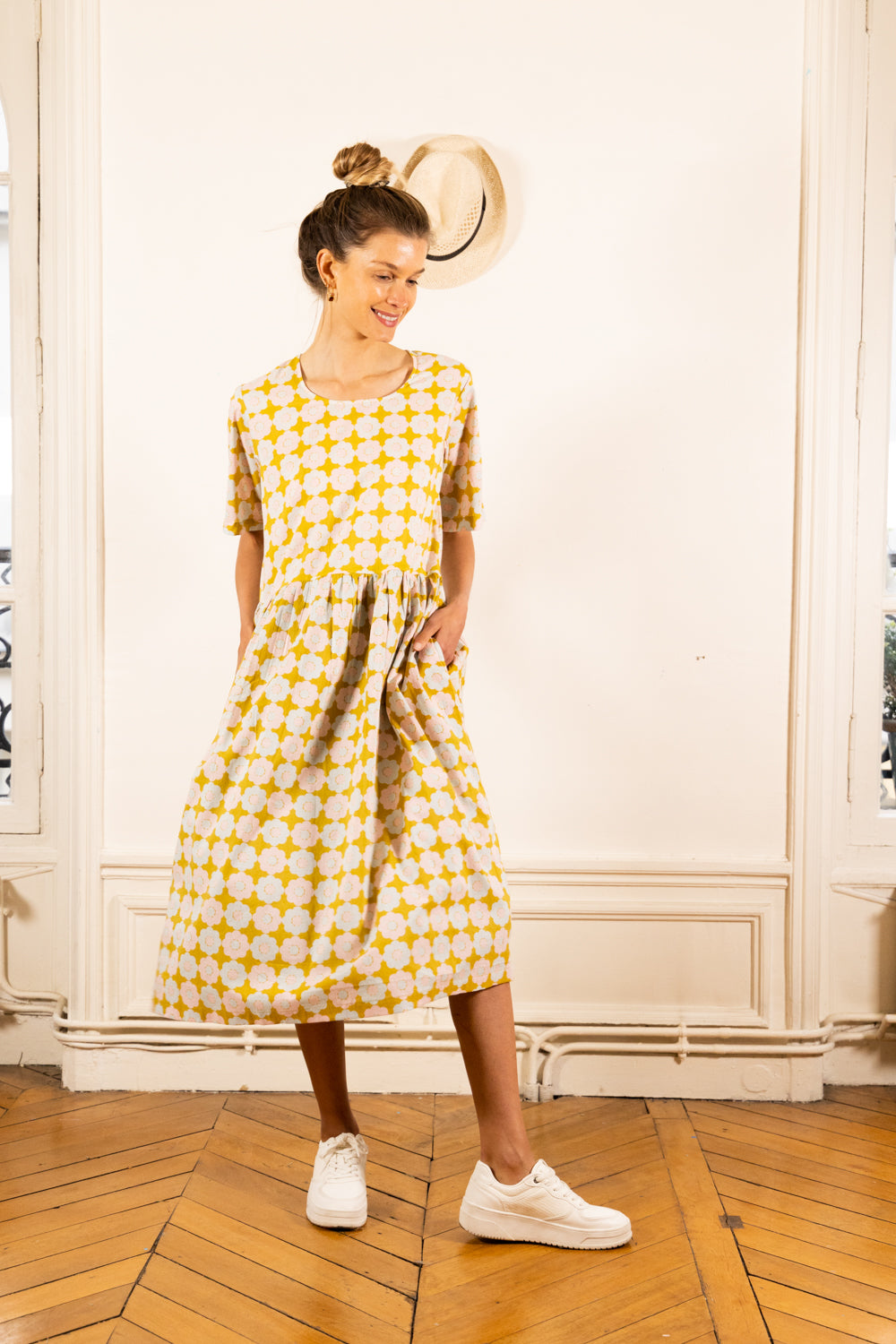 AIKO ROUEN DRESS