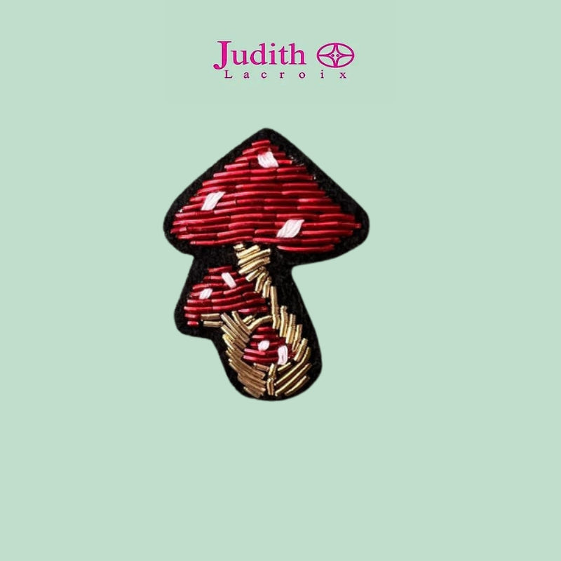 Brooch- Mushroom