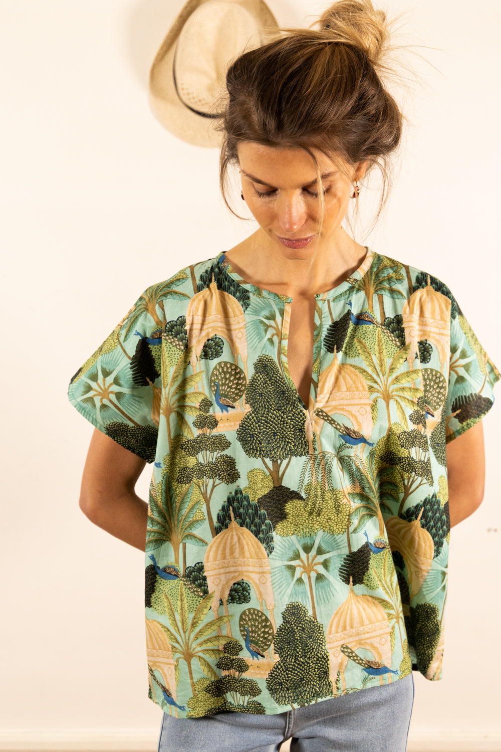 TOP JADE GAP HELLBLAU