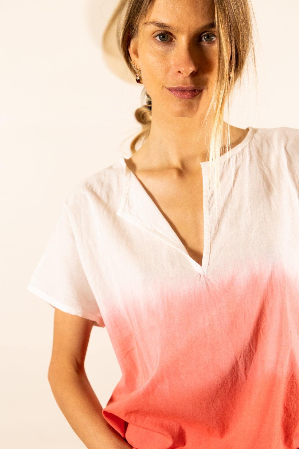 JADE TYE PINK TOP