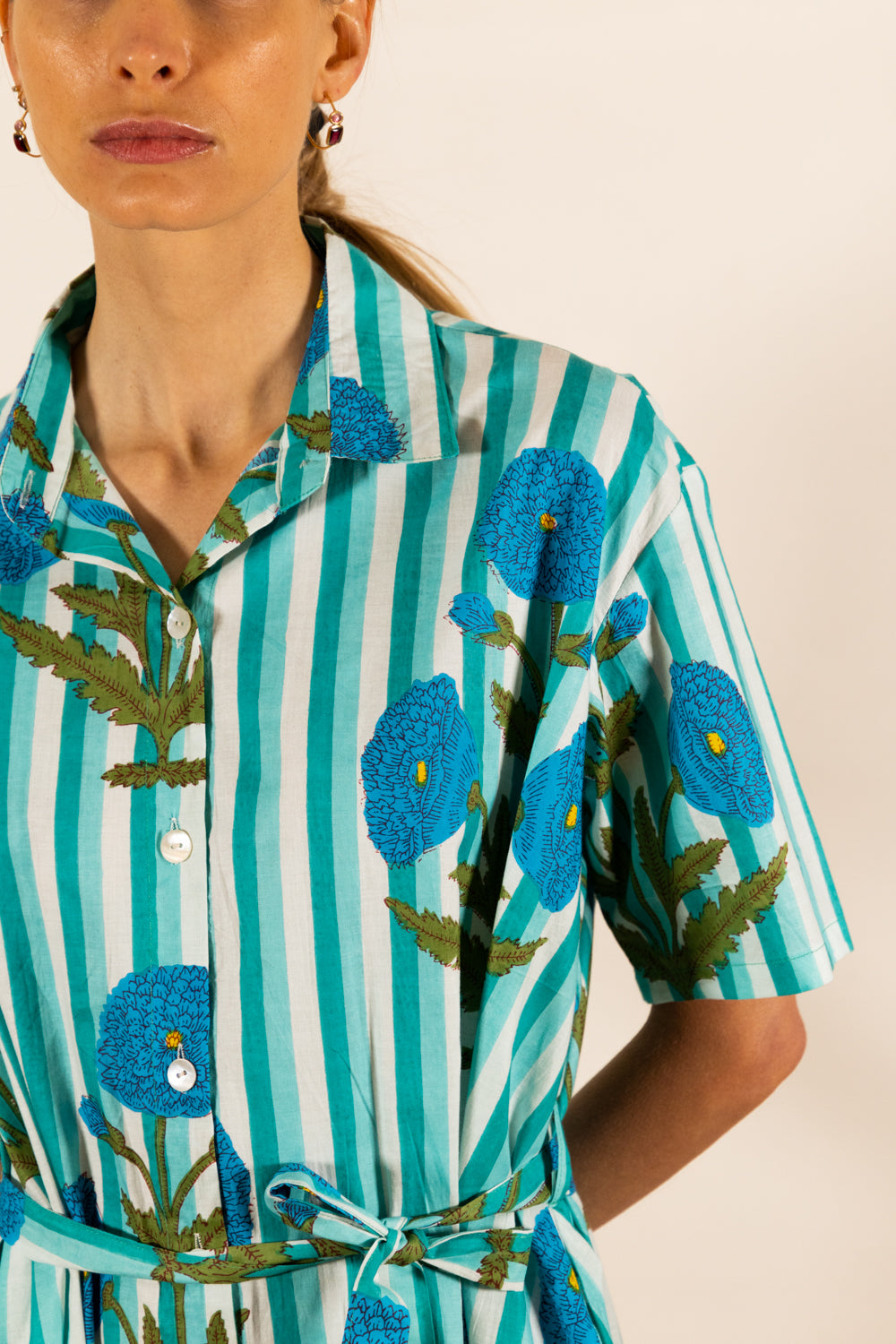 ROBE KIARA REIMS BLEU