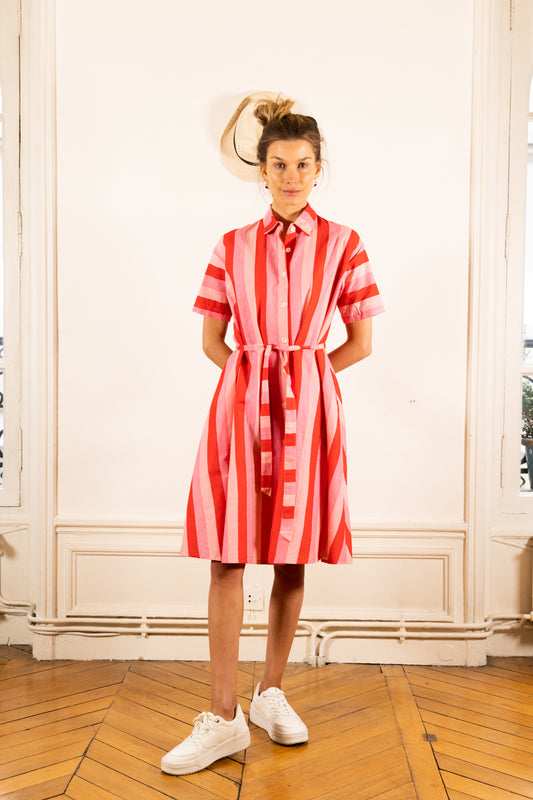 ROBE KIARA ORLEANS ROSE