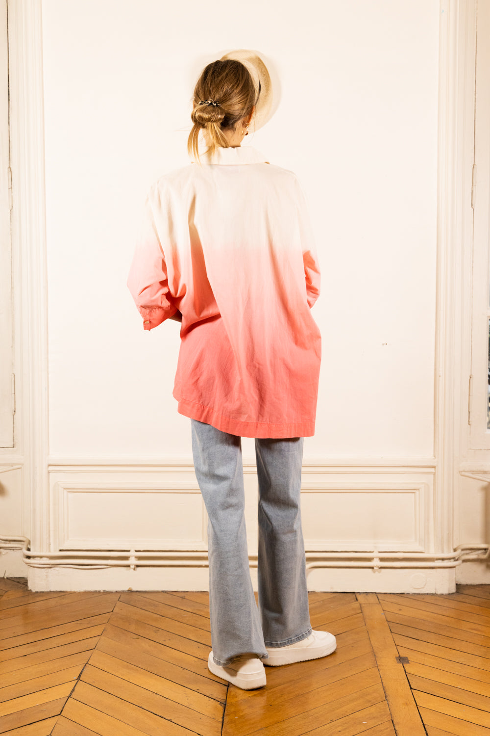 NOLA TYE PINK BLOUSE