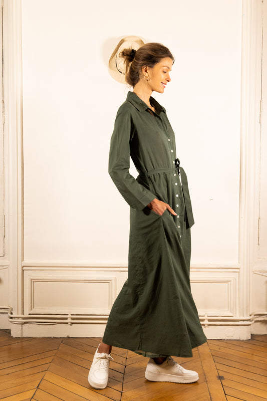 ROBE SHANTI OLIVE