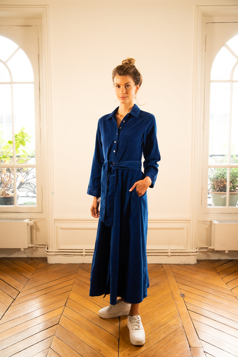 ROBE SHANTI BLEU ROI