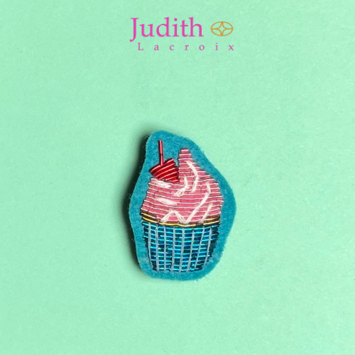 Brooch-Cupcake