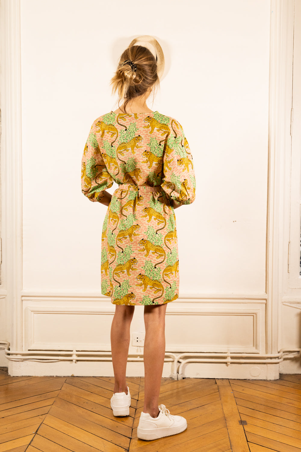 ROBE WINODRESS TIGRE ROSE
