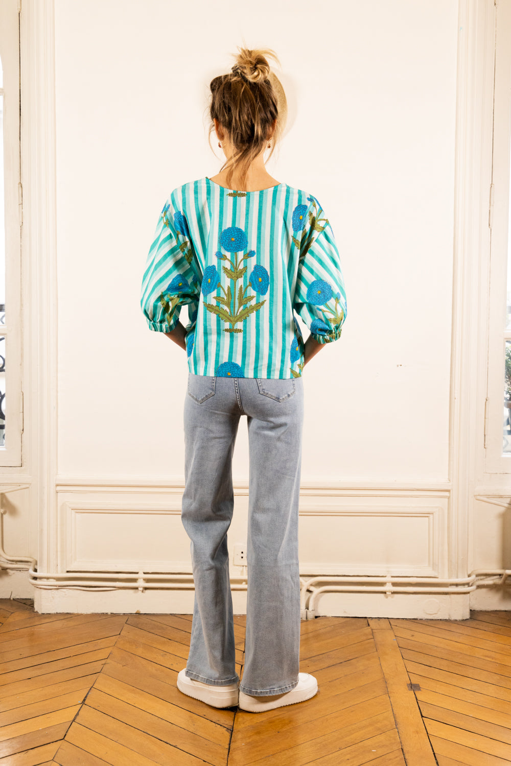 TOP WINONA REIMS BLUE