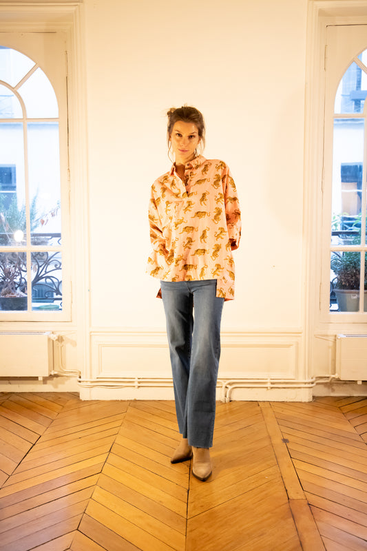 NOLA TIGER ROSA BLUSE