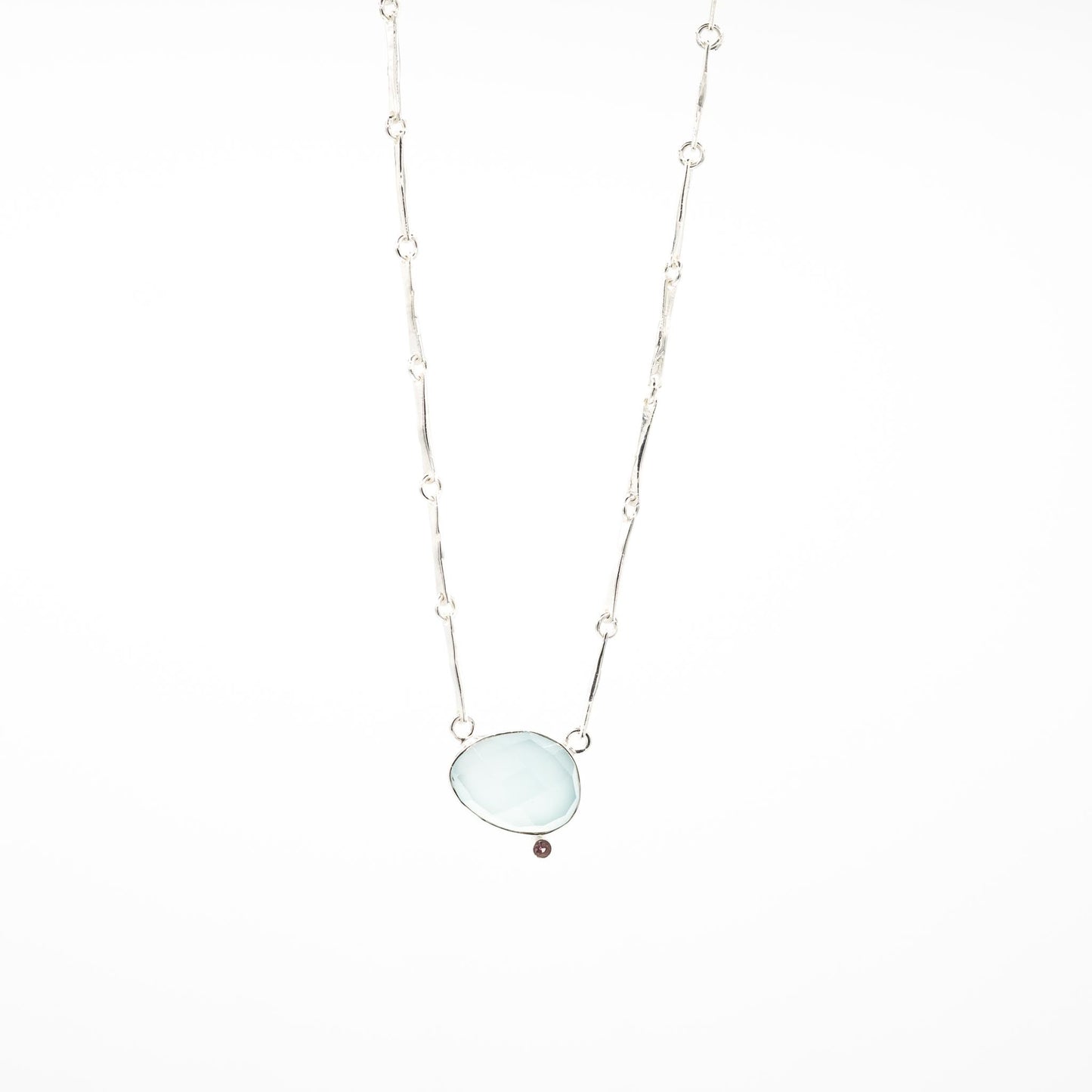 INES CHALCEDONY NECKLACE
