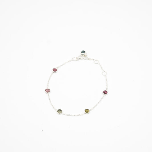 bracelet argent pierre semi précieuse tourmaline bijoux femme joaillerie bijouterie paris créateurs