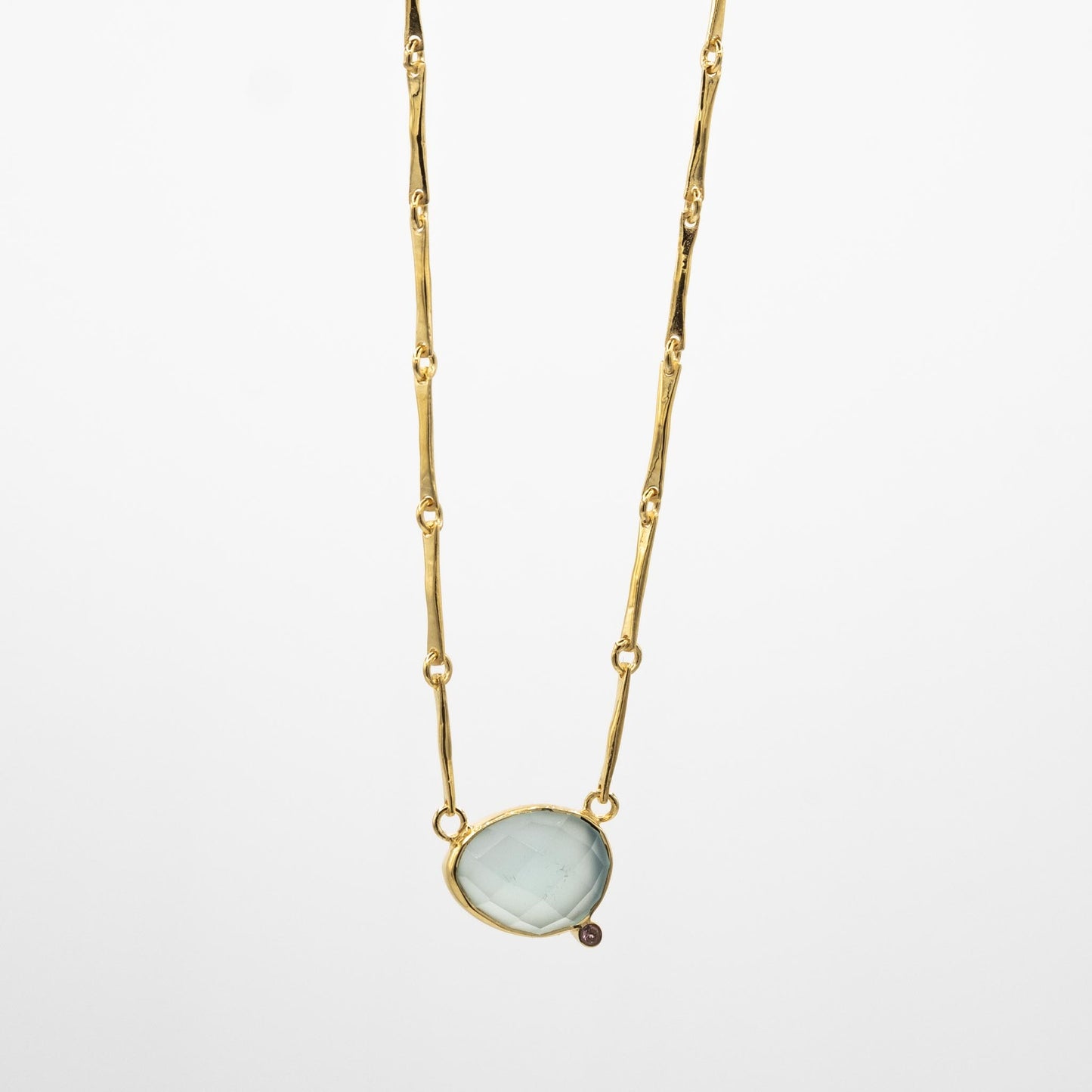INES CHALCEDONY NECKLACE