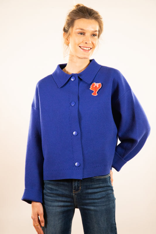 ALIX KÖNIGLICHE BLAUE JACKE