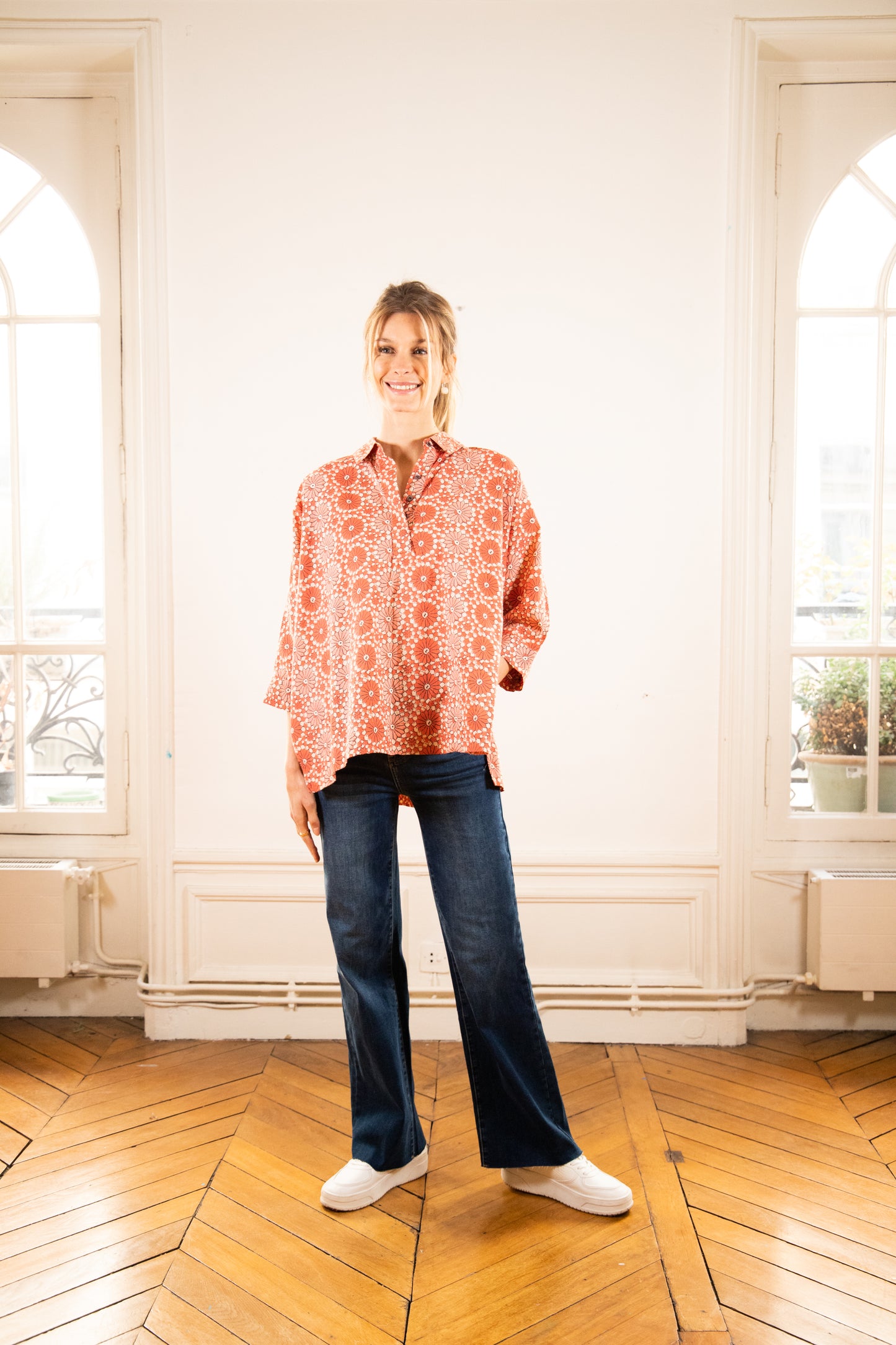 BLOUSE NOLA FLEURS