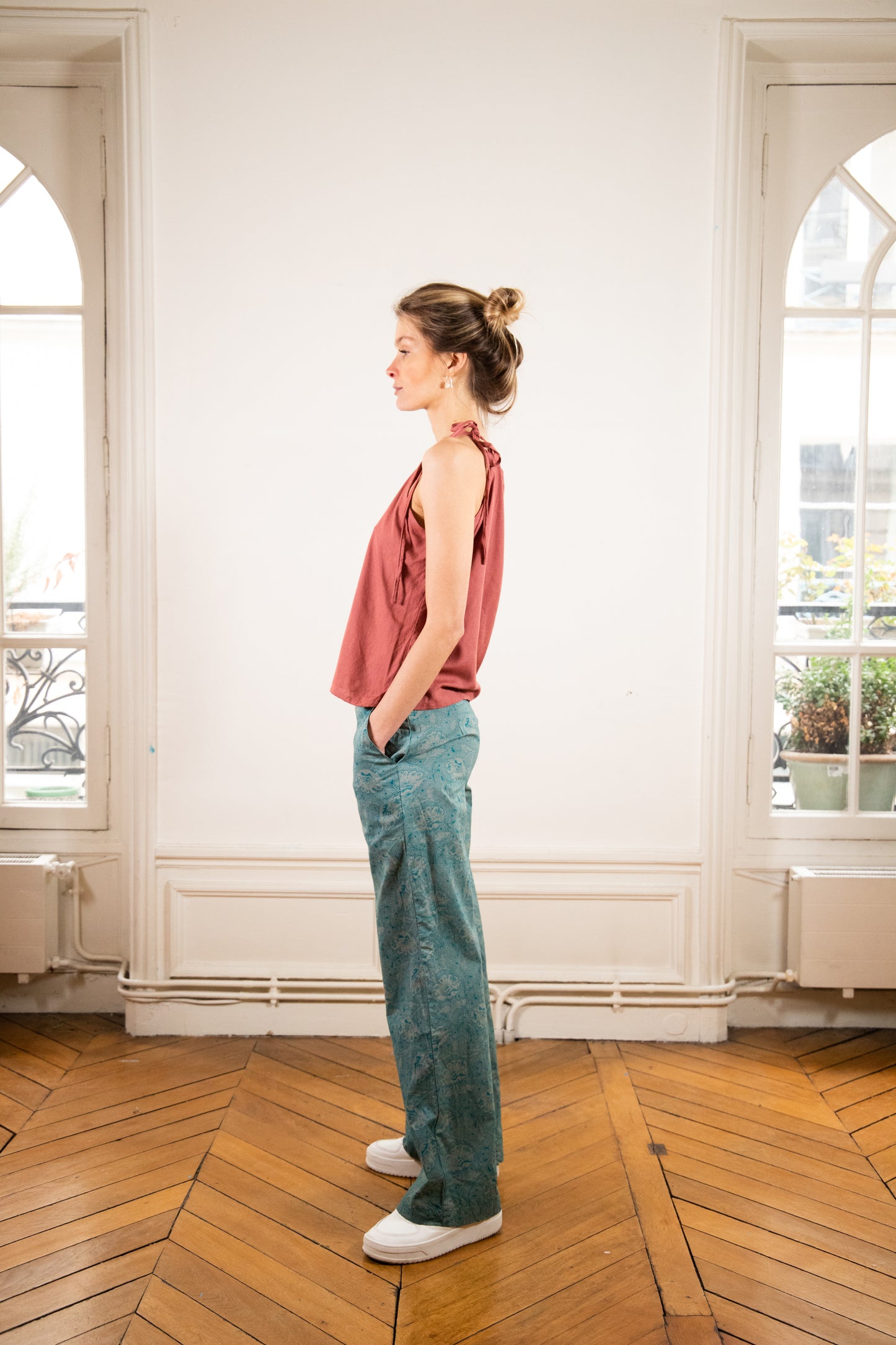 PANTALON NICE FLEURS