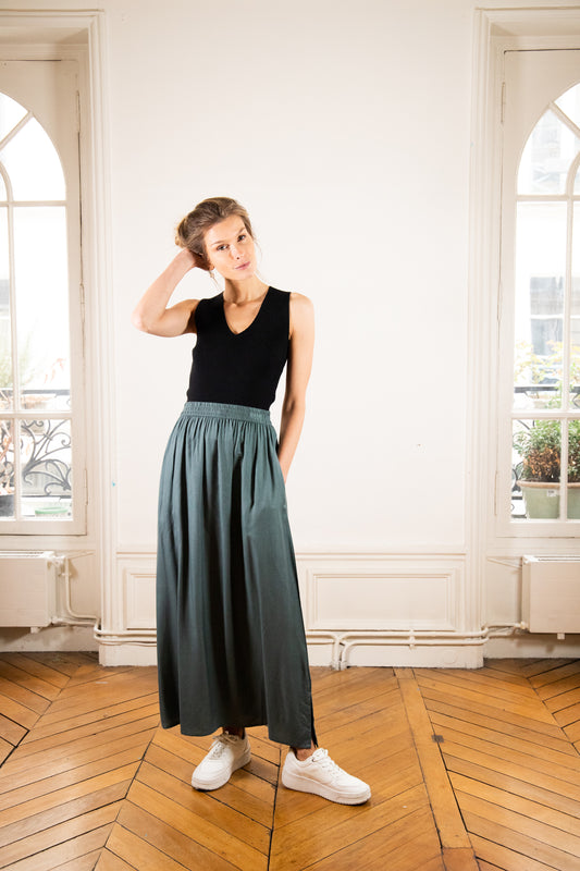 ELSA KHAKI SKIRT