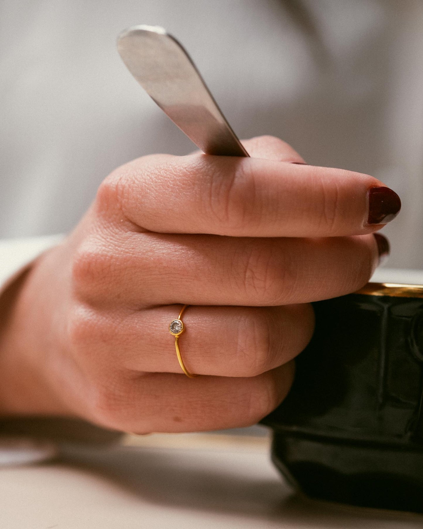 SOLITAIRE OR DIAMANT BRILLANT M
