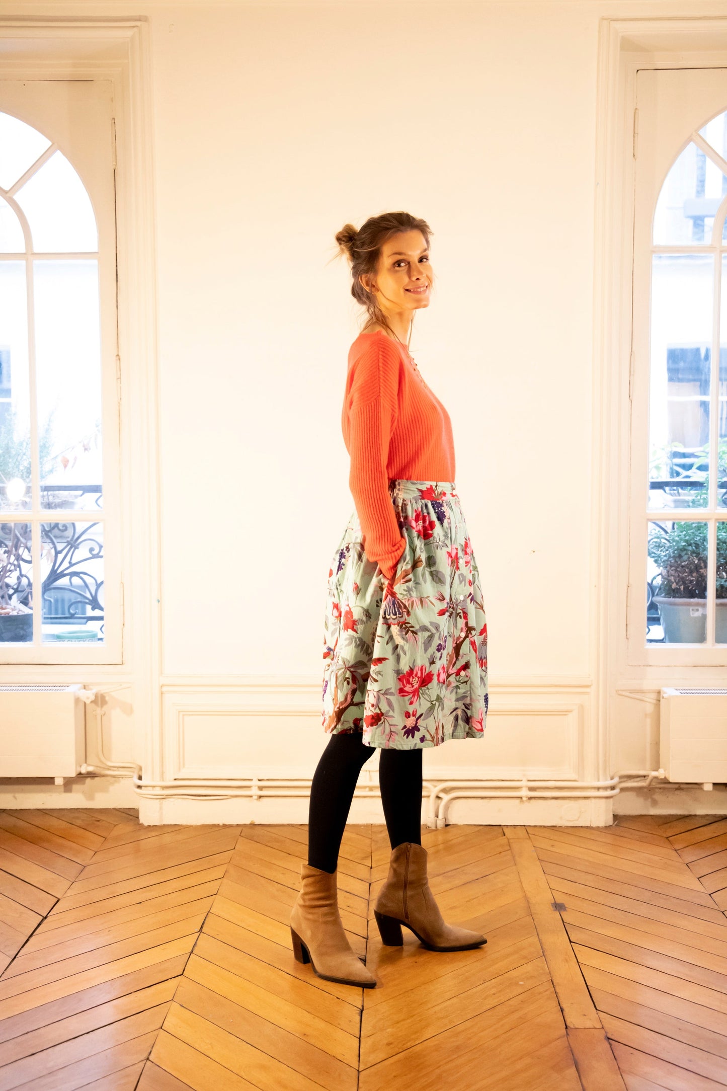 CALI BIRDS SKIRT