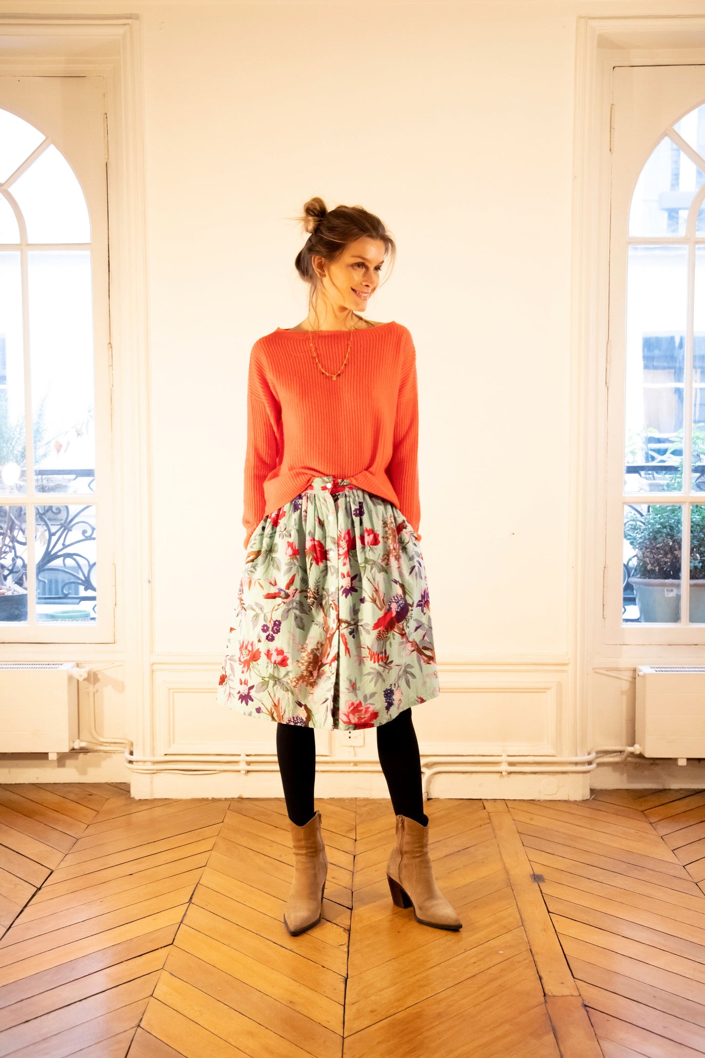 CALI BIRDS SKIRT