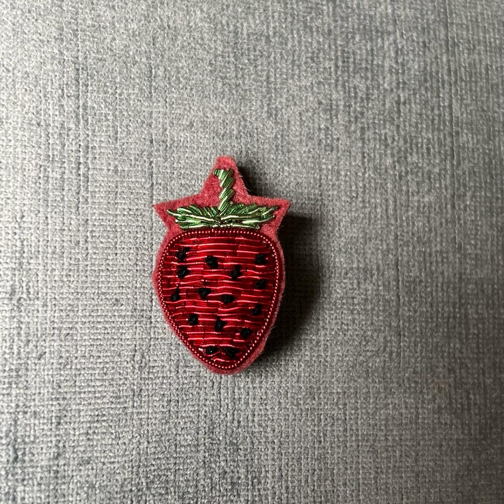 Broche - Fraise