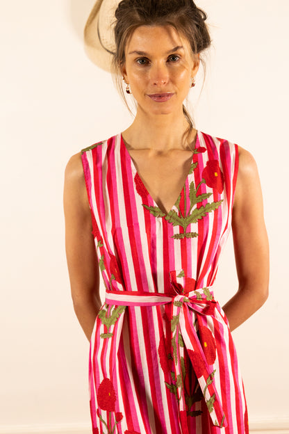 ANNETTE REIMS PINK DRESS