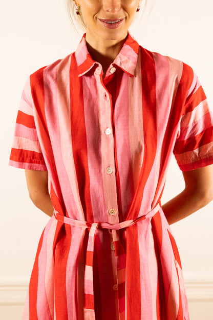 KIARA ORLEANS PINK DRESS