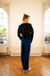 PANTALON NICE VELOURS BLEU ROI