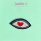 Broche - Oeil Coeur