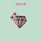 Broche - Diamant blanc