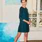 ROBE VANILLA BLEU CANARD