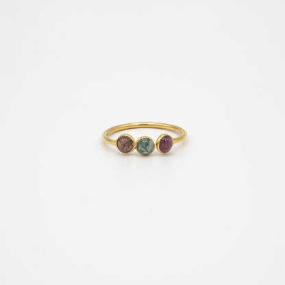 bague or vermeil pierre semi précieuse tourmaline bijoux femme joaillerie bijouterie paris créateurs