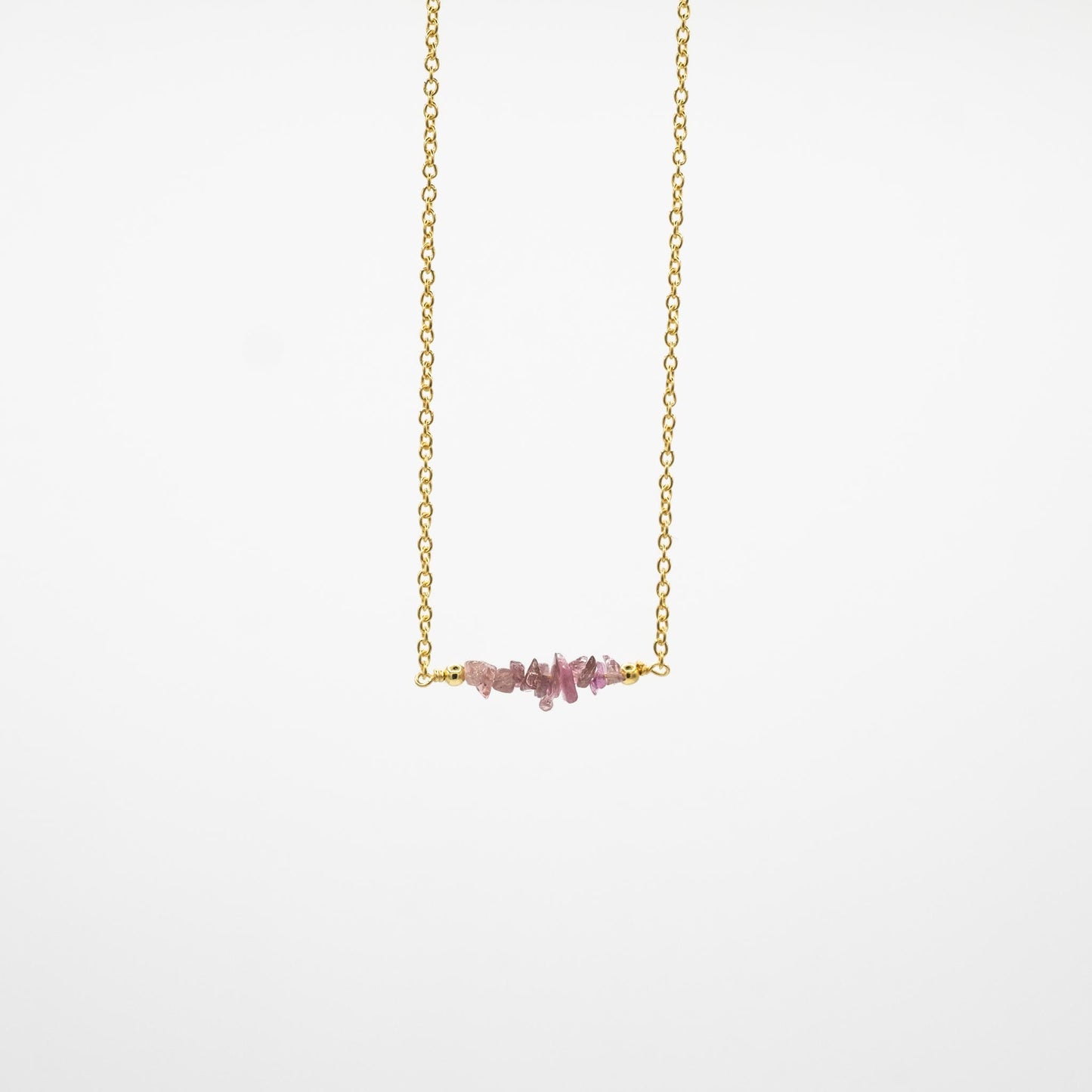 collier or vermeil pierre semi précieuse tourmaline bijoux femme joaillerie bijouterie paris