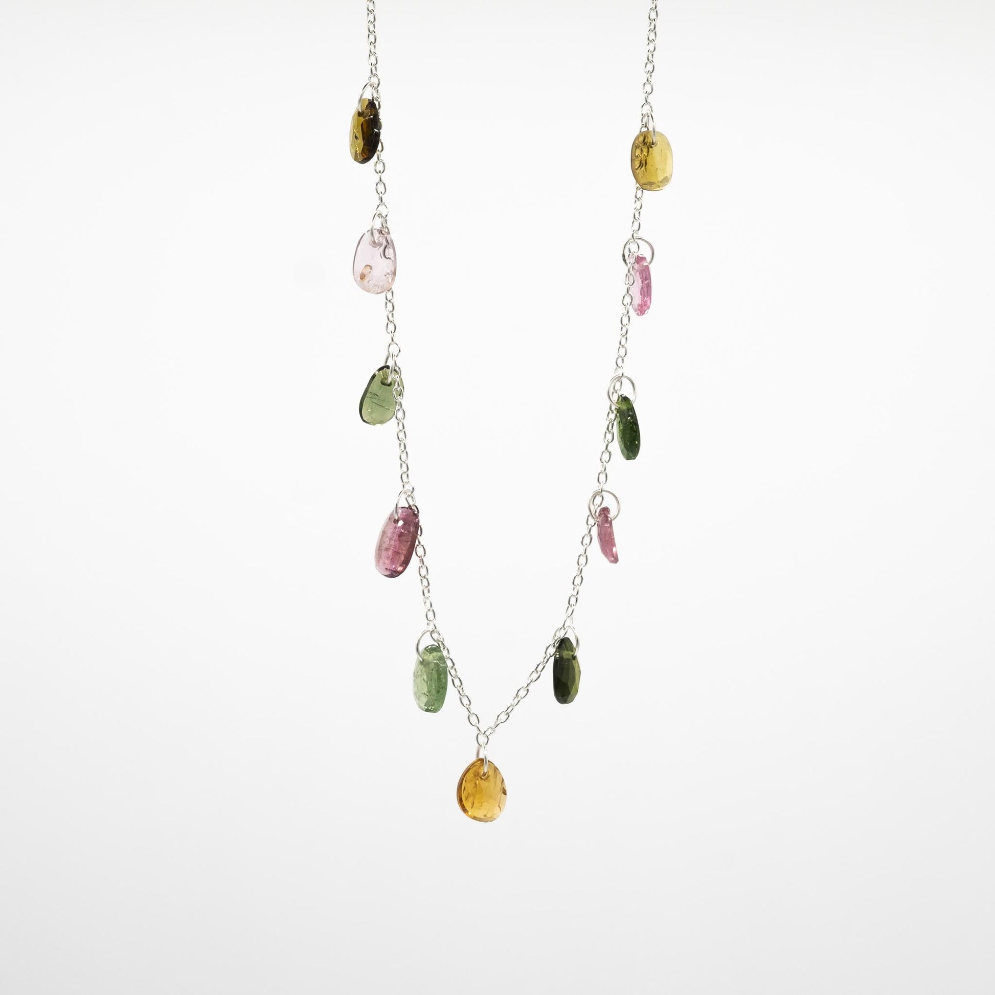 collier or vermeil pierre semi précieuse tourmaline bijoux femme joaillerie bijouterie paris