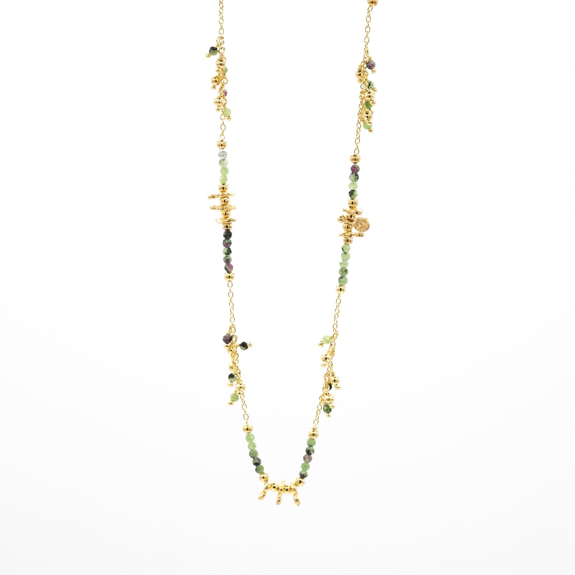 collier or vermeil pierre semi précieuse joaillerie création bijouterie paris bijoux femme