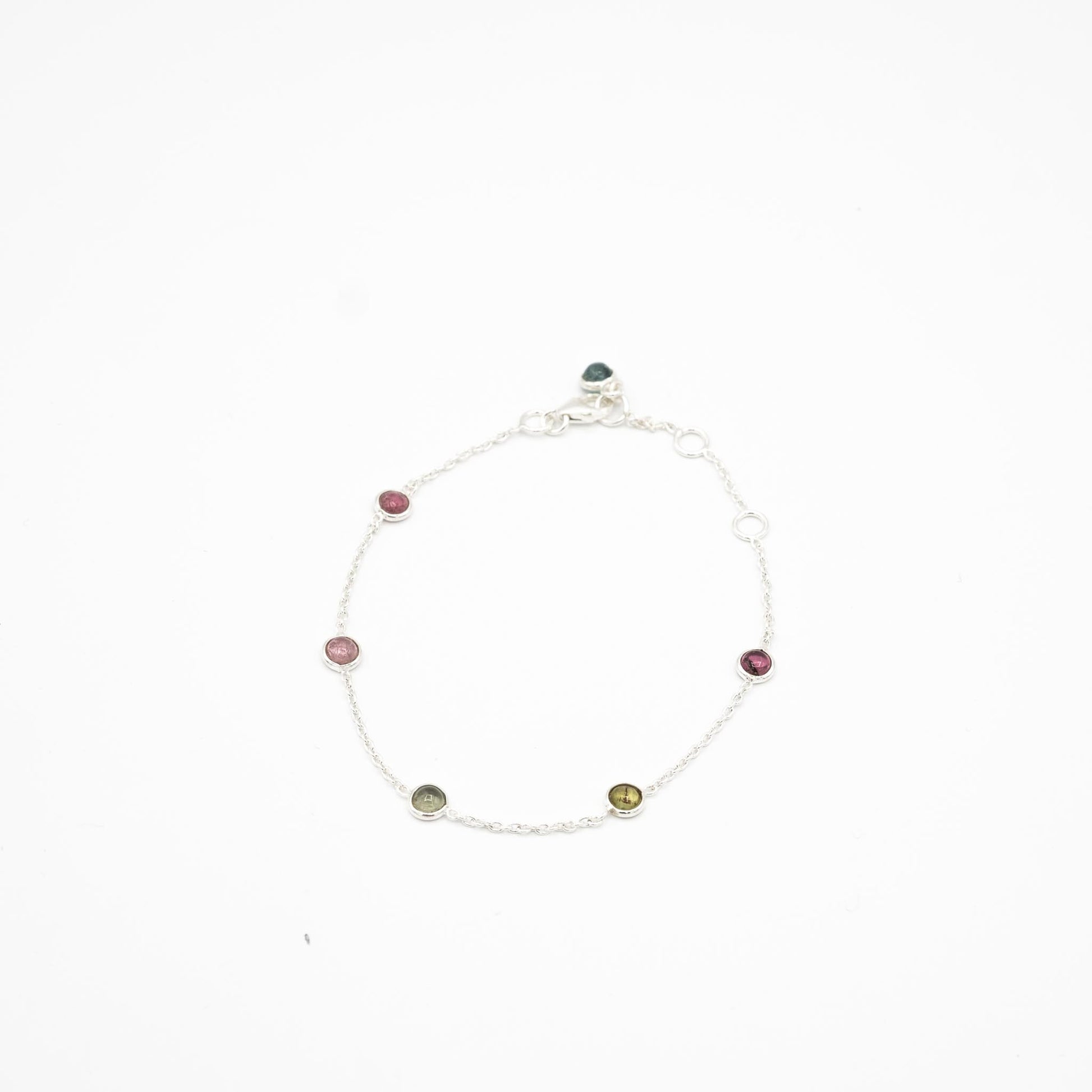 bracelet argent pierre semi précieuse tourmaline bijoux femme joaillerie bijouterie paris créateurs