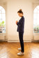 blazer noir veste tailleur vetement femme creation paris