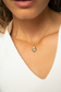 collier or vermeil email pierre semi précieuse tourmaline joaillerie création bijouterie paris bijoux femme